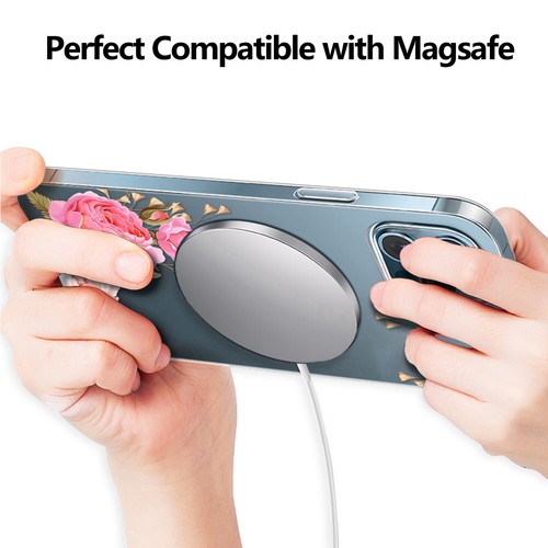 Pretty Flower Personalised Phone Case For iPhone 14 Pro Max 13 12 11 15Gel Cover - Picture 55 of 132