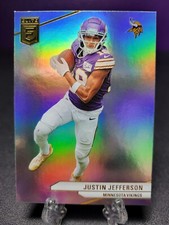 Justin Jefferson 2024 Panini Donruss Elite Football Card 💎 Vikings Gem Holo