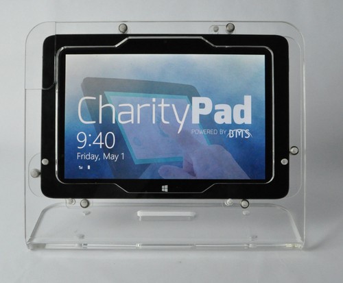 Tablet Acrylic Anti-Theft Security EZ Desktop Stand for Store Display Kiosk POS - Picture 36 of 36