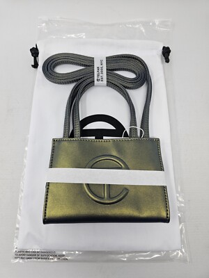 Telfar Small Shopping Bag シルバー（正規品） Telfar Small Shopping Bag - Mirror | eBay