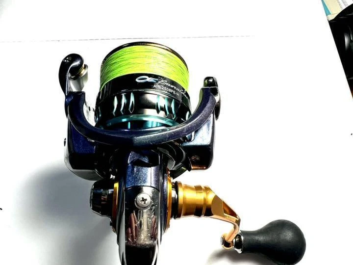 DAIWA EMERALDAS AIR2508PE-H Spinning Reel Amberjack Handle Fishing Seabass S9142