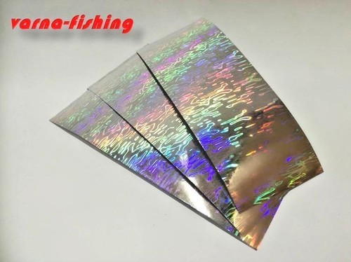 20 cm*10 cm x 3 Stck. großes Hologramm Band zum Selbermachen Angeln Köder selbstklebend - Bild 4 von 6