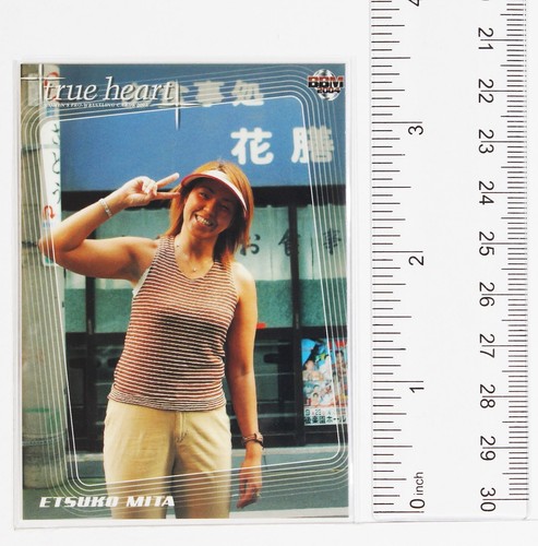 Tarjeta coleccionable de lucha libre profesional BBM para mujer ETSUKO MITA - 2004 - Imagen 2 de 3