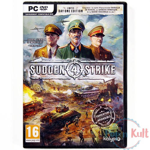 Jeu Sudden Strike 4 – Limited Day One Edition [VF] sur PC NEUF sous Blister