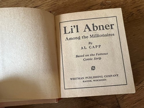Li’l Abner Among The Millionaires BLB 1933 - Imagen 7 de 10