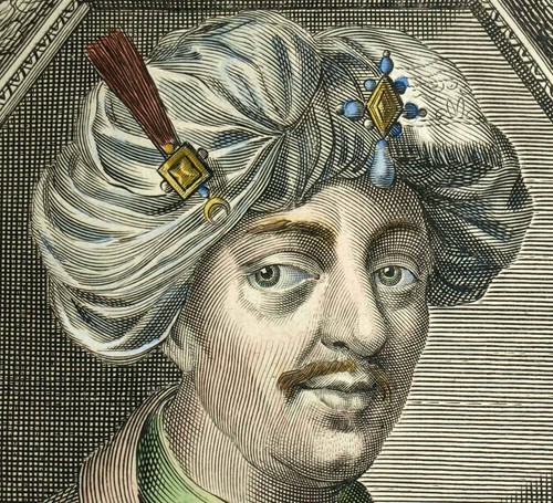 Balthasar Moncornet CALIFE SULTANT MEHMED IV AVCI DE TURQUIE DE L'EMPIRE OTTOMAN - Imagen 3 de 3
