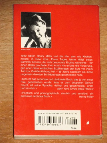 Anaïs Nin - Das Delta der Venus - Erotische Erzählungen - Picture 3 of 3