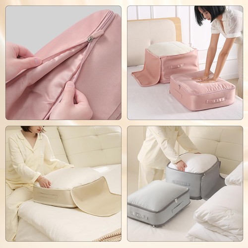 Organizzatore Autocompressione Ultra Salvaspazio Nuovo Borse da Spostamento Resistenti  - Foto 27 di 28