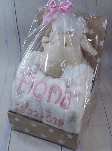 ★ BotoBaby® ★ GESCHENKSET Babydecke + Kuscheltier ★ Geburt ★ 75 x 100 cm ★ - Bild 26 von 38