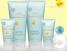 JAFRA TENDER MOMENTS BABY perfume Set cream, shampoo spf 50 cream 5 PIECE