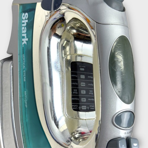 Shark Vertical Steam Anti-Drip Iron 1500 Watts GI462 10 Blue & Gray Tested WORKS - Picture 4 of 11
