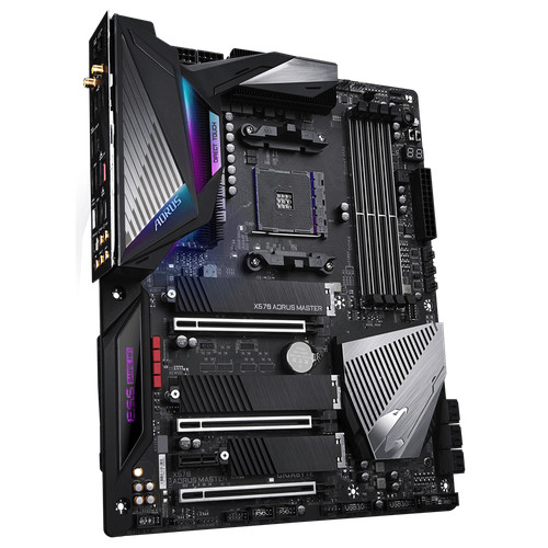 GIGABYTE X570 AORUS MASTER scheda madre AMD X570 AM4 DDR4 M.2 ATX Ryzen USB 3.1 - Foto 1 di 5