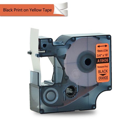 Cinta de nailon flexible de poliéster permanente tubo reductor de calor IND para Dymo - Imagen 28 de 38