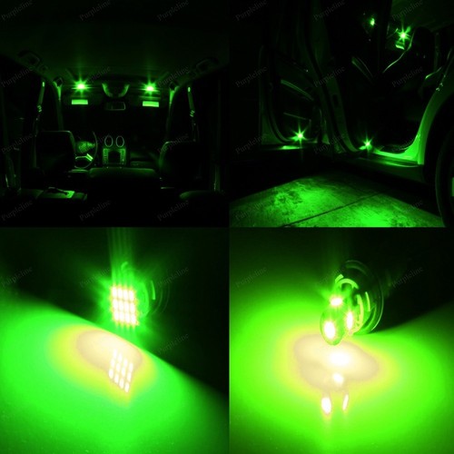 20 x Green LED Interior Light Package For 1996 - 2003 BMW 5 Series M5 E39 + TOOL - Picture 5 of 7