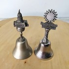 New ListingSet of Travel Souvenir Metal Bells Capitol & Smithsonian Washington Dc