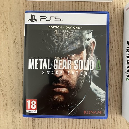Box und Karten der Metal Gear Solid Delta Snake Eater Deluxe Edition Playstation - Bild 3 von 16