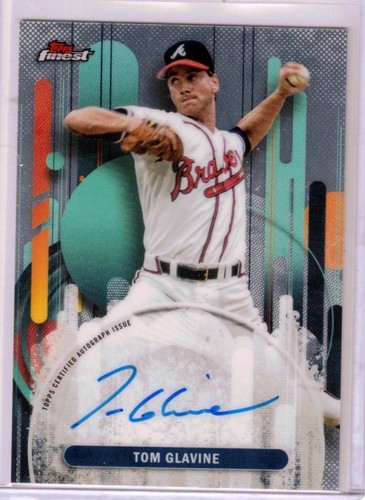 2025 TOPPS FINEST TOM GLAVINE AUTO BRAVES LEGEND AUTOGRAPH