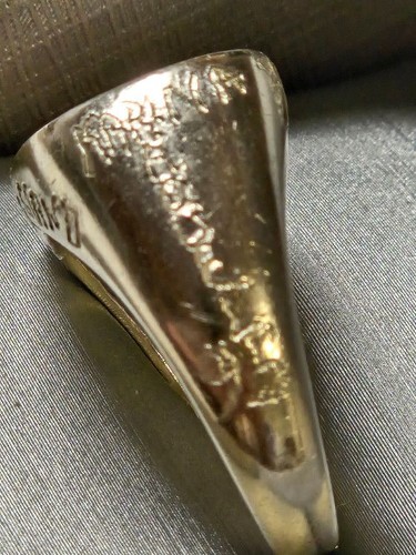 Anillo dragón celta de ley 925 talla 10 con grabado - Imagen 4 de 8