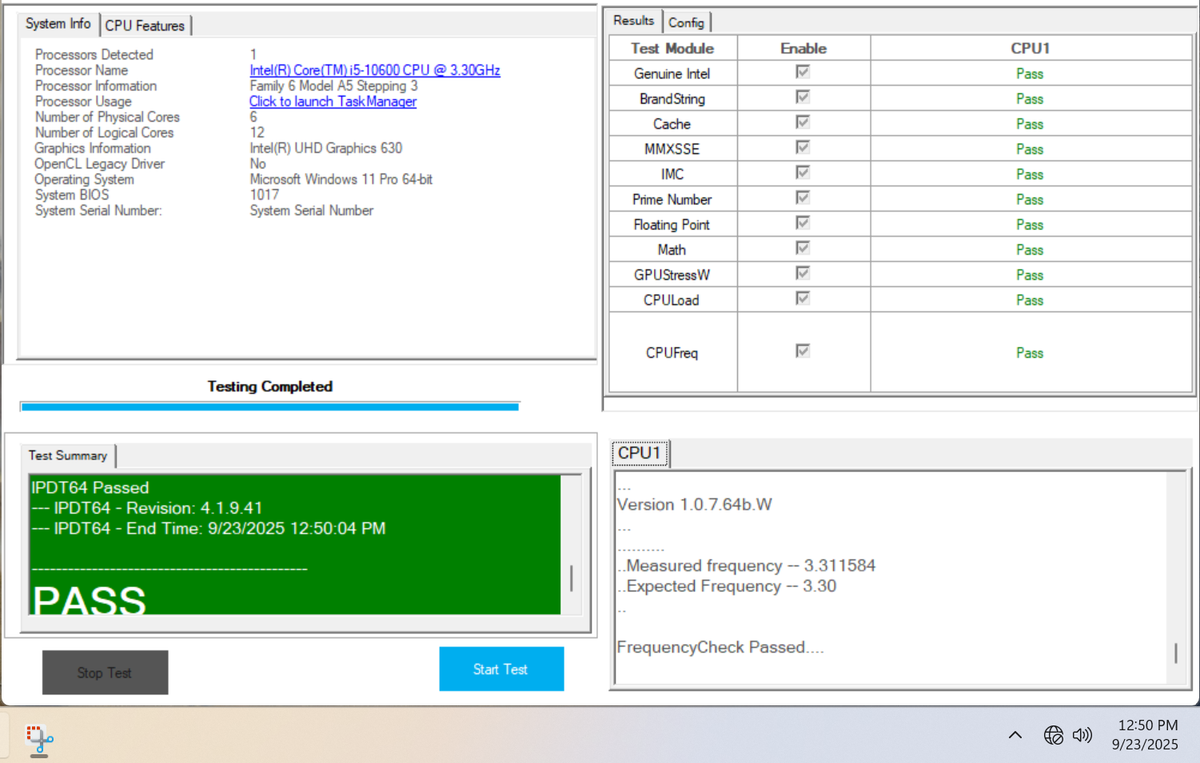Intel Core i5-10600 Processor (4.8 GHz, 6 Cores, Socket