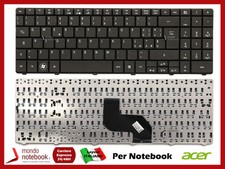 Tastiera ITALIANA Acer eMachines Packard Bell Olivetti MP-08G66I0-6981 NERA