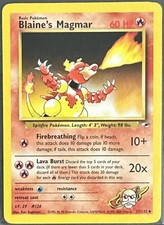 Pokemon Card - Blaine's Magmar Gym Heroes  37/132