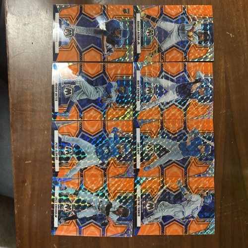Lote de 8 tarjetas - Mosaico Panini 2022 - MLB - Mosaico reactivo naranja RC y veterinarios - Imagen 1 de 4