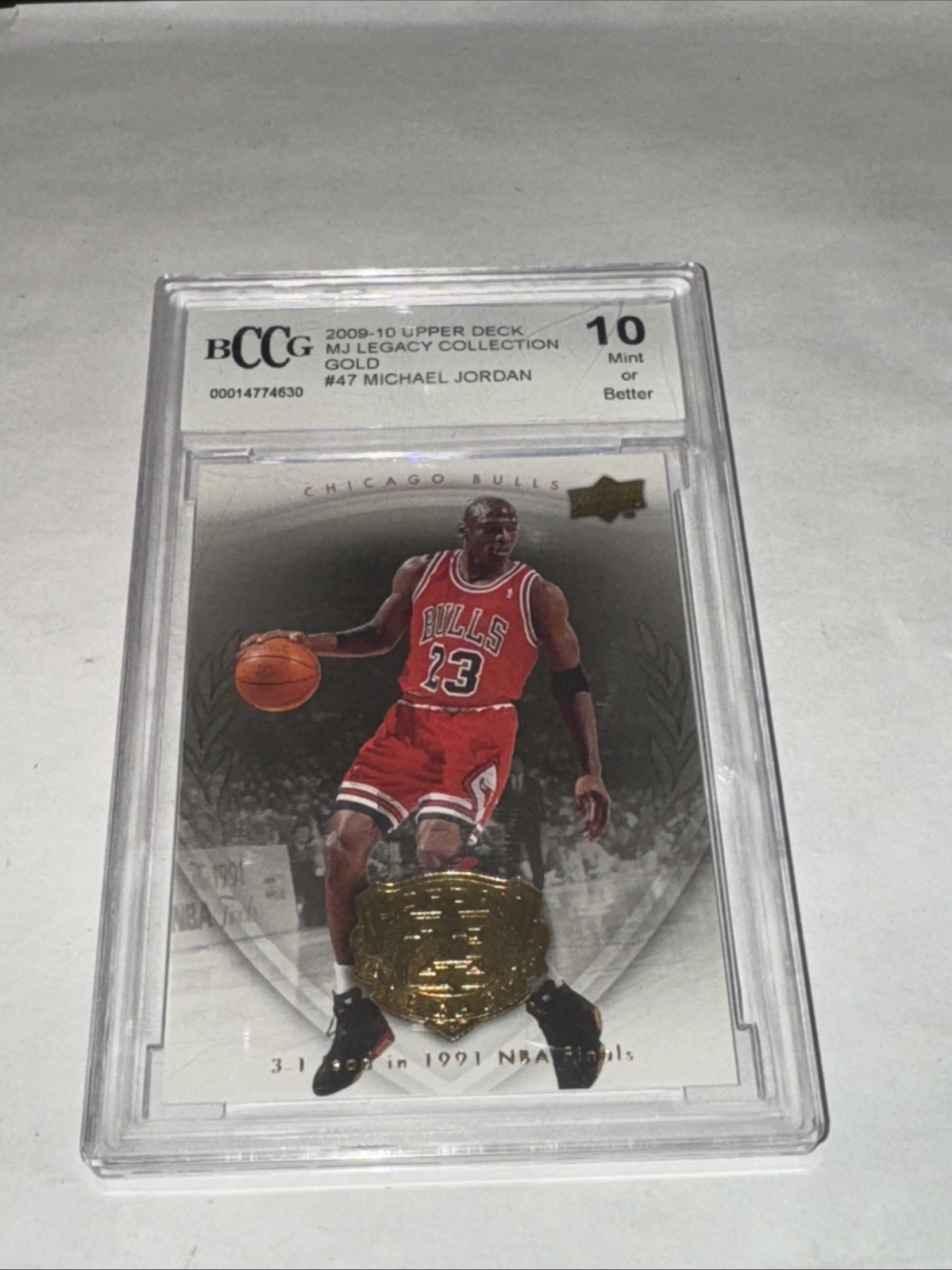 2009-10 Upper Deck Jordan Legacy Edition - Michael Jordan #47 Graded 10