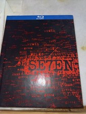 Seven 1995 4K UHD Blu-ray Digibook, Brad Pitt, Morgan Freeman, David Fincher