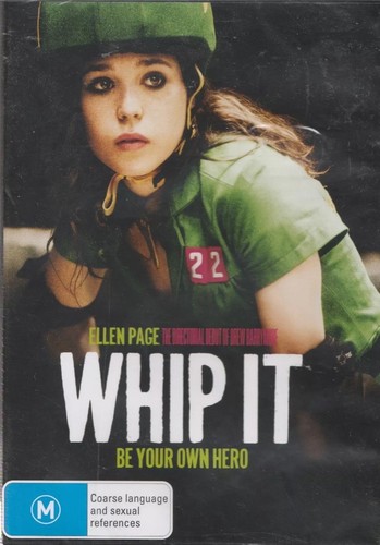 DVD NEW: Whip It - 2009 Sports Comedy Drama, Region 4, Ellen Page - Foto 1 di 2