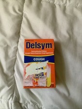 Delsym Orange Flavor Adult Cough Suppressant Liquid - 3oz