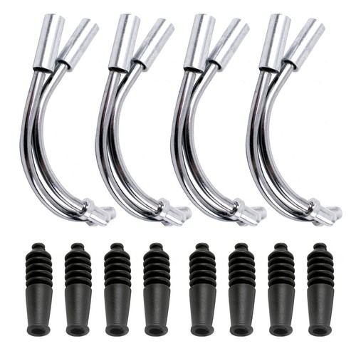  4 juegos de manguitos de tubo guía de cable de fideos de freno en V para bicicleta de montaña - Imagen 1 de 6