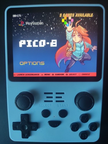 Consola de juegos portátil retro Powkiddy RGB20S - Tarjeta SD de 64 GB - Cargador incluido - Imagen 15 de 17