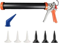 Pistola para calafatear salchichas 20oz,sin goteo de un solo toque,profesional