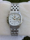 Vintage Seiko 5 Superior Automatic 7S36-5010 23 Jewels Roman Dial Men's  Japan
