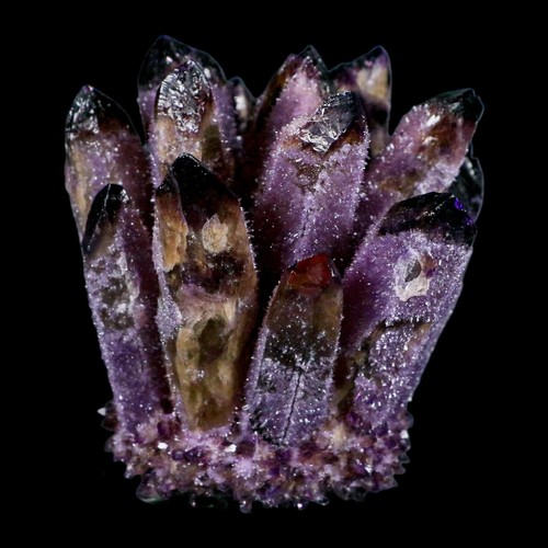 3.5" Purple Phantom Ghost Quartz Crystal, Chlorite Cluster Mineral Specimen - Picture 8 of 9