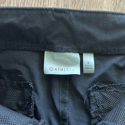 Athleta Palisade Shorts schwarz Größe 6 - Bild 3 von 5