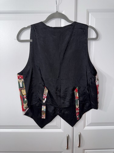 Chaleco Vintage Años 90 Navidad 12 Días de Navidad Talla Grande - Imagen 4 de 4