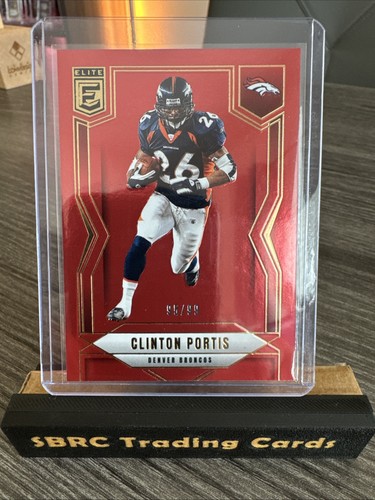 2025 Donruss Elite Clinton Portis Red /99 - Picture 1 of 2