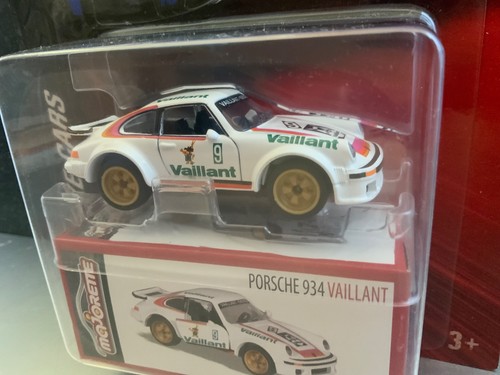 Majorette Deluxe Cars PORSCHE 934 Vaillant white 1/64 diecast *BOGO- PLZ READ - Picture 3 of 3