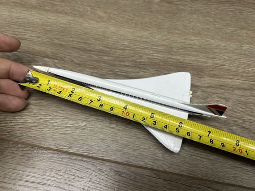 Vintage 1970’s Corgi Toys 650 British Airways Concorde G-BBDG Diecast - Picture 16 of 18