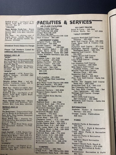 Vintage Orange County Happenings July 1972 Issue. Full of Great Advertising. - Picture 16 of 16