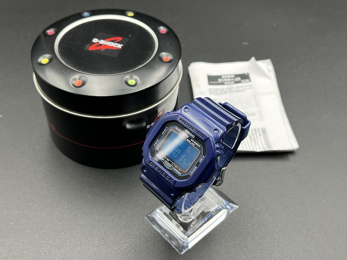 Casio G Shock G-Shock GW-M5610CC-2JF 3159 Japan Blue Display