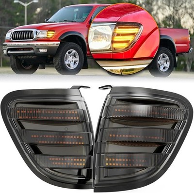 2001 2002 2003 2004 Toyota Tacoma LED Corner Lights Smoke Lens