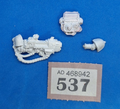 Warhammer 40k Devastator Marine Heavy Plasma Gun Metal Parts Bits 3rd Edition