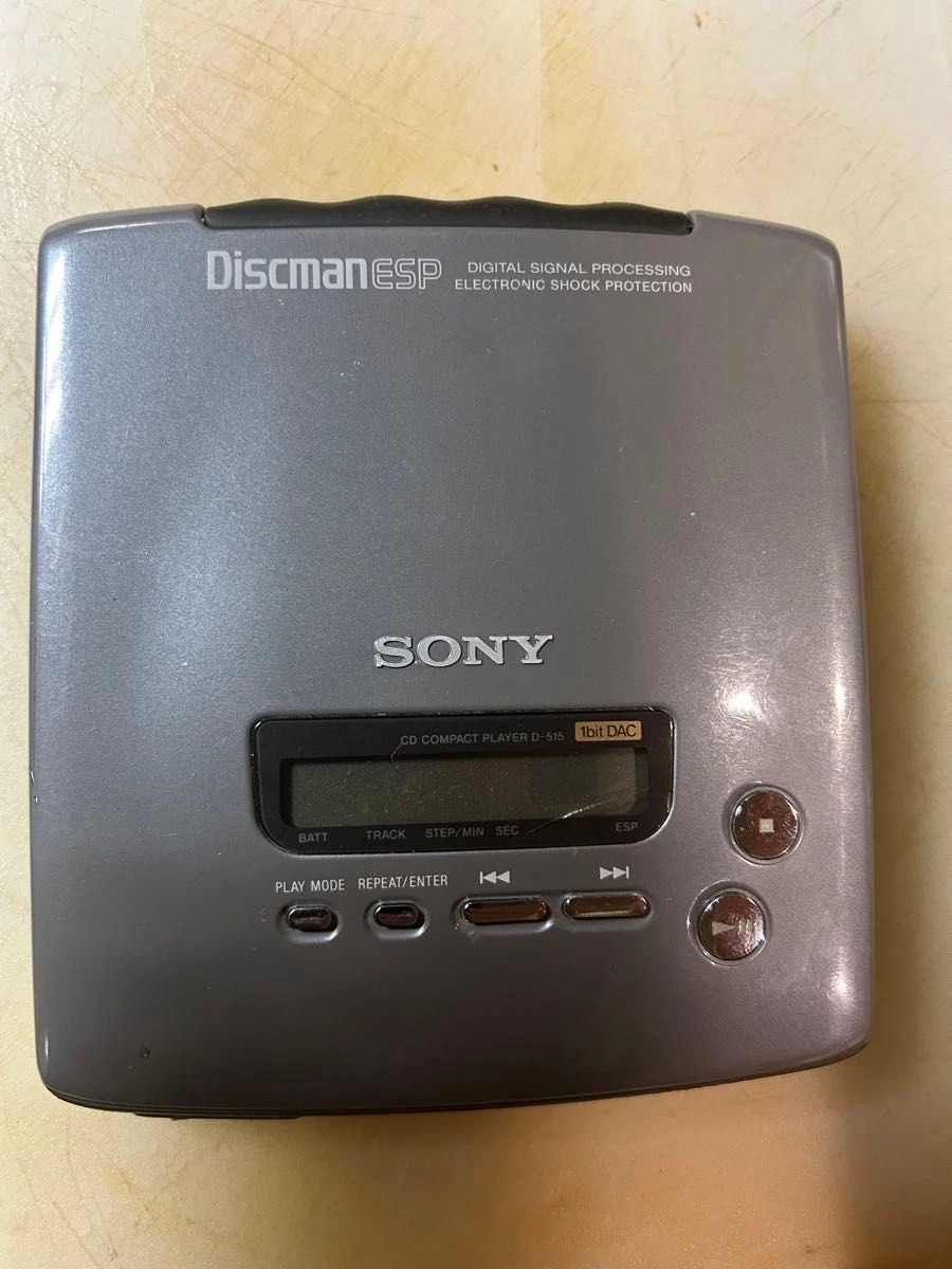 SONY D-515 ポータブルCDプレーヤー ジャンク Sony D 515 for sale - eBay