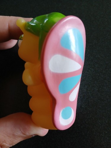 VINTAGE 1986 PLAYSKOOL GLO BUG WORM BUTTERFLY FRIENDS WITH SLEEPING BAG! - Picture 4 of 7