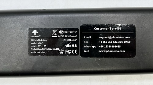 Phomemo M08F A4 Portable Wireless Printer – Compact Bluetooth Thermal Printer - Picture 3 of 3