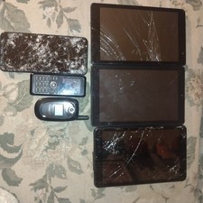 Tablet And Cell Phone Lot For Parts Broken Screens