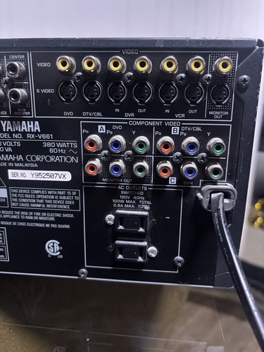 Yamaha RX-V361 AV Receiver – Tested & Working – No Remote – Good Condition - Picture 3 of 11