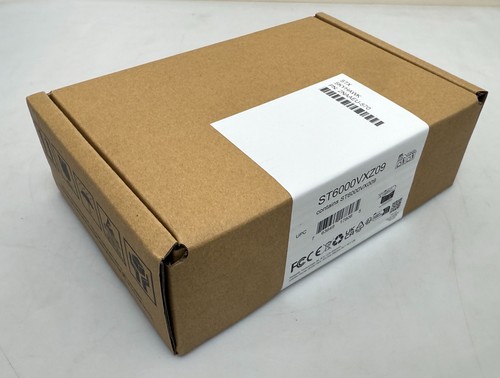 SEAGATE SKYHAWK 6TB INTERNAL SATA HDD HARD DRIVE ST6000VXZ09 NEW FACTORY SEALED - Picture 1 of 13